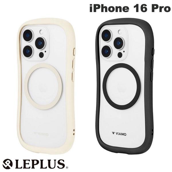LEPLUS iPhone 16 Pro 高速充電対応・耐傷・耐衝撃ハイブリッドケース ViAMO charge MagSafe対応 ルプラス (スマホケース・カバー)