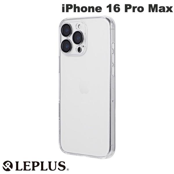 LEPLUS iPhone 16 Pro Max 카메라 렌즈 보호 유리 하이브리드 케이스 UTILO All Cover Glass 클리어 # LN-IL24CAGCL 르 플러스 (스마트 폰 케이스 커버)