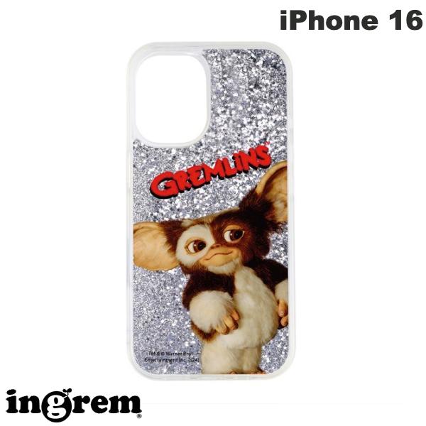 乐天商城 - iPhone16 ケース グレムリン ingrem iPhone 16 グレムリン 衝撃吸収 バンパー 動く キラキラ ラメ グリッターケース GIZMO # IJ-WP46LG1S/GR002 イングレム (スマホケース・カバー)