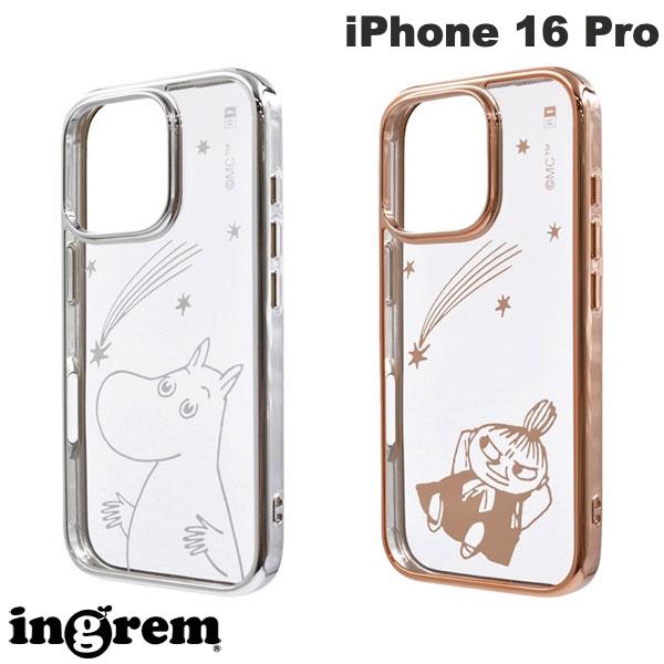 iPhone16 Pro 케이스 무민 ingrem iPhone 16 Pro 무민 충격 흡수 범퍼 메탈릭 하이브리드 케이스 잉글렘 (스마트 케이스 커버)