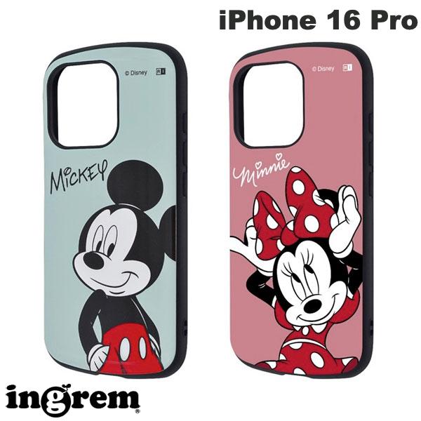 iPhone 16 Pro 케이스 디즈니 미키 미니 ingrem iPhone 16 Pro 디즈니 울트라! 보호 케이스 MiA 충격 흡수 범퍼 하이브리드 케이스 잉글렘 (스마트 케이스 커버)