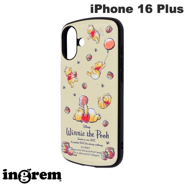 樂天商城 - iPhone16Plus スマホケース ディズニー プーさん ingrem iPhone 16 Plus ディズニー 超! 保護ケース MiA 衝撃吸収 バンパー ハイブリッドケース プーさんとはちみつ # IN-DP48AC4/PO12 イングレム (スマホケース・カバー)