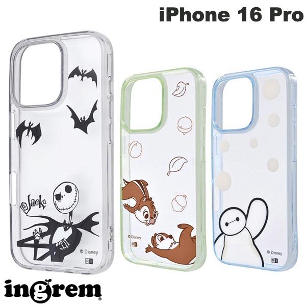 iPhone16 Pro 케이스 디즈니 베이맥스 칩과 데일 ingrem iPhone 16 Pro 디즈니 충격 흡수 범퍼 하이브리드 케이스 잉글렘 (스마트 케이스 커버)