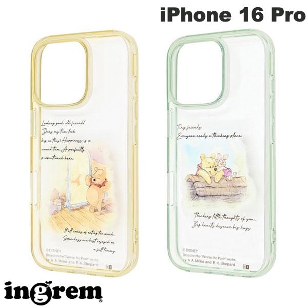 樂天商城 - iPhone16 Pro ケース ディズニー プーさん ingrem iPhone 16 Pro ディズニー 衝撃吸収 バンパー ハイブリッドケース イングレム (スマホケース・カバー)