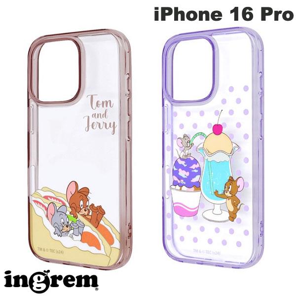 iPhone16 Pro ケース トムとジェリー ingrem iPhone 16 Pro トムとジェリー 衝撃吸収 バンパー ハイブリッドケース イングレム (スマホケース カバー)