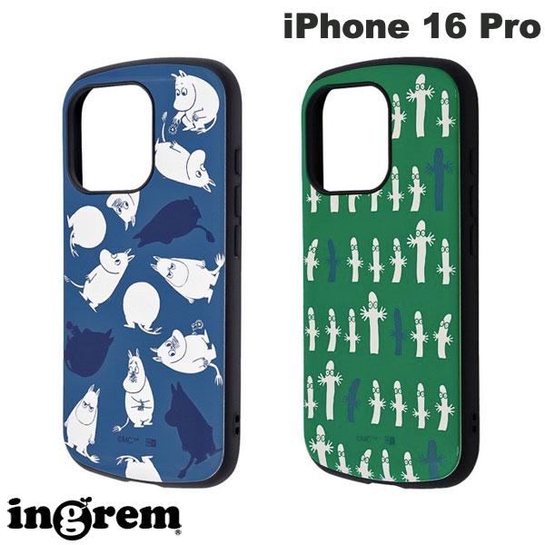 iPhone 16 Pro 케이스 무민 ingrem iPhone 16 Pro 무민 슈퍼! 보호 케이스 MiA 충격 흡수 범퍼 하이브리드 케이스 잉글렘 (스마트폰 케이스 커버)