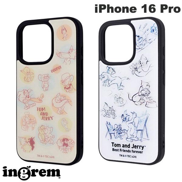 樂天商城 - iPhone 16 Pro ケース トムとジェリー ingrem iPhone 16 Pro トムとジェリー maru 衝撃吸収 バンパー ハイブリッドケース イングレム (スマホケース・カバー)
