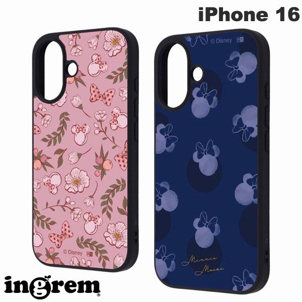 iPhone 16 케이스 디즈니 미니 ingrem iPhone 16 디즈니 maru 충격 흡수 범퍼 하이브리드 케이스 잉글렘 (스마트 케이스 커버)