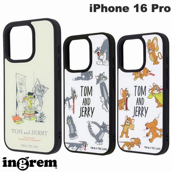 [SS 기간 한정 판매 6/10까지] iPhone16 Pro 케이스 톰과 제리 ingrem iPhone 16 Pro 톰과 제리 maru 충격 흡수 범퍼 하이브리드 케이스 잉글렘 (스마트 폰 케이스 커버)