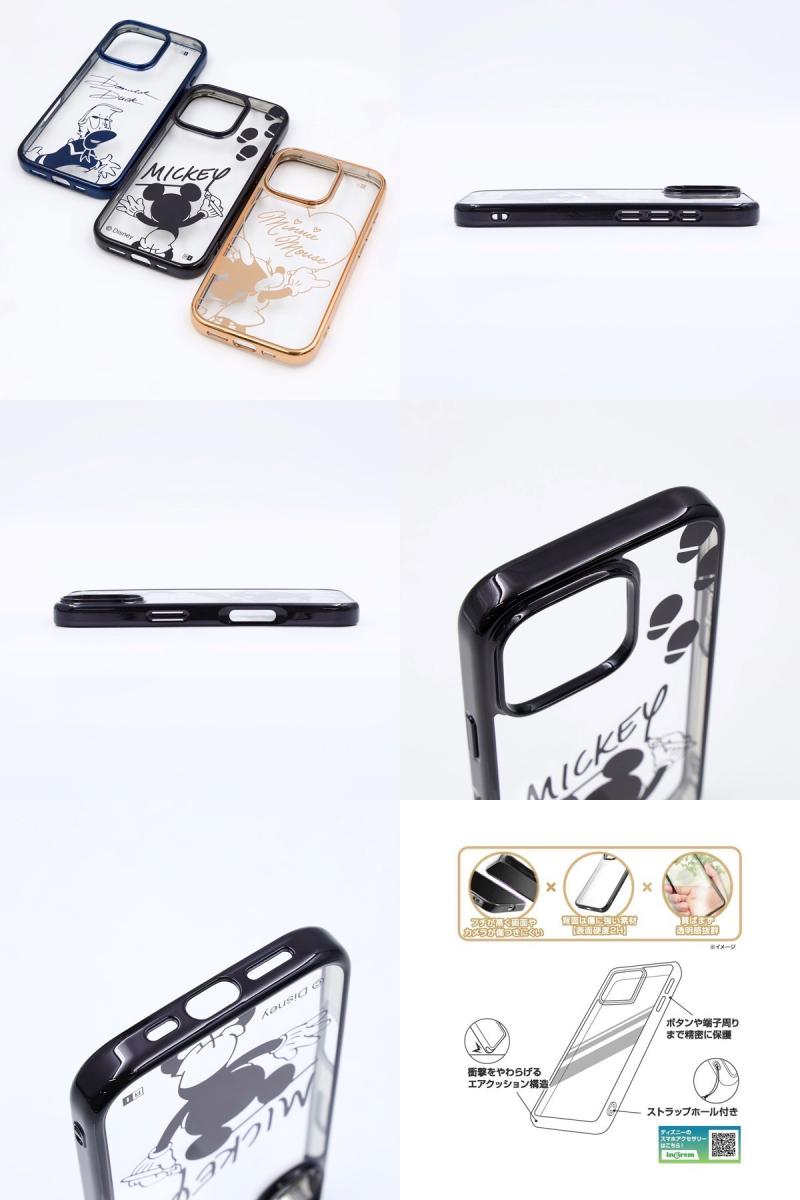 iPhone16 Pro ケース ディズニー ミッキー ミニー ドナルド ingrem iPhone 16 Pro ...
