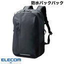 エレコム バックパック 防水バッグ ブラック # BM-BPWP01BK エレコム (バックパック)(4)