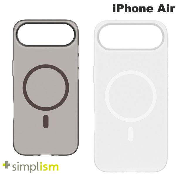 トリニティ Simplism iPhone Air [Silky Armor] MagSafe対応 シルキータッチケース シンプリズム (スマホケース・カバー) 2025