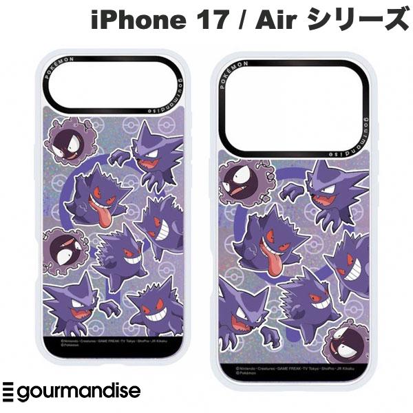iPhone17Pro 케이스 포켓몬 iPhoneAir pokemon 겐거 gourmandise iPhone 17 Pro / Air 포켓몬스터 Camera Frame MagSafe 대응 케이스 퍼플 글루만디즈(스마트폰 케이스·커버) 2025