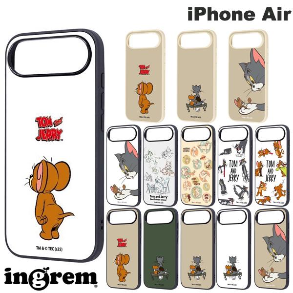 樂天商城 - iPhoneAir ケース トムとジェリー かわいい ingrem iPhone Air トムとジェリー maru 衝撃吸収 バンパー ハイブリッドケース イングレム (スマホケース・カバー) 2025