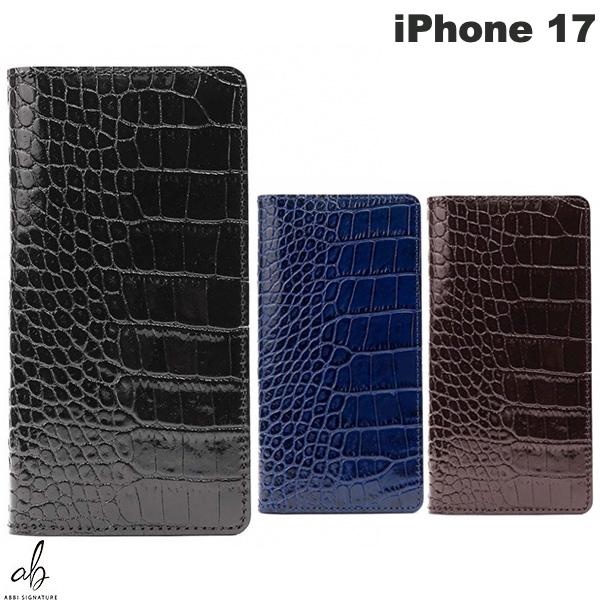 iPhone 17 Case, Flip-Type, Card Holder, Genuine Leather Case, Stylish and Cool, for Women and Men, ABBI SIGNATURE iPhone 17 LIPARI, Italian Leather, MagSafe Compatible, Diary Case, Genuine Leather, Abby Signature (Smartphone Case/Cover) 2025