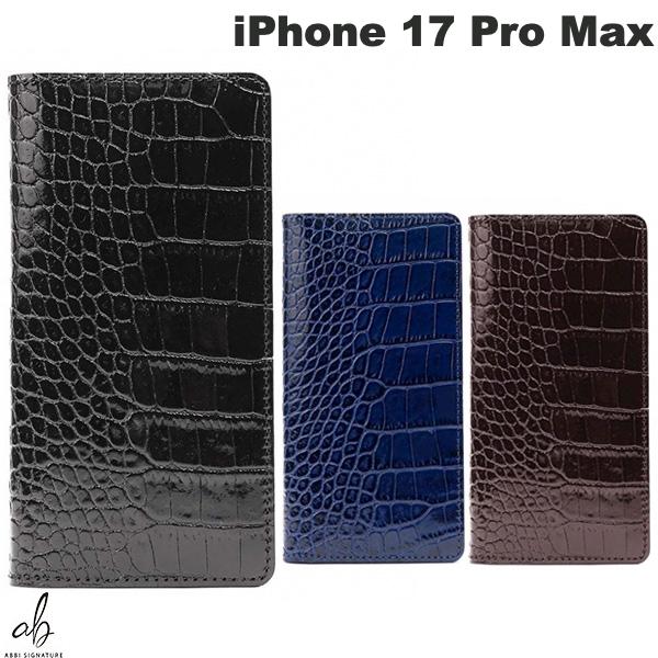 乐天商城 - iPhone17ProMax ケース 手帳型 カード収納 本革 レザーケース おしゃれ かっこいい レディース メンズ ABBI SIGNATURE iPhone 17 Pro Max LIPARI イタリアンレザー MagSafe対応 ダイアリーケース 本革 アビー シグネチャ 2025