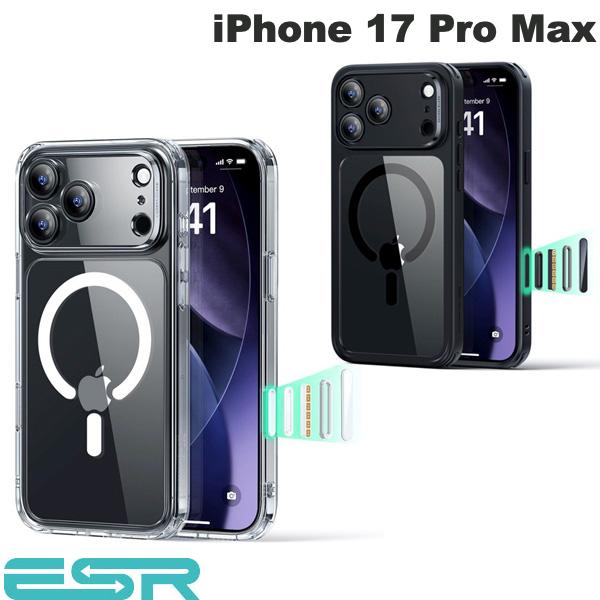 iPhone17ProMax 케이스 클리어 케이스 투명 내충격 카메라 컨트롤 커버 첨부 ESR iPhone 17 Pro Max Classic MagSafe 대응 클리어 케이스(스마트폰 케이스·커버) 2025 [ESR 정규 판매점]