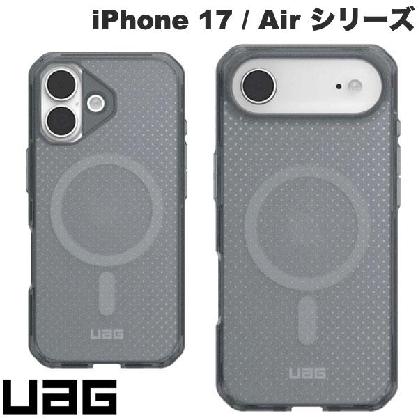 iPhone17 iPhoneAir 케이스 맨즈 시원한 UAG iPhone 17 / Air DOT (닷) 내충격 실리콘 케이스 MagSafe 대응 Ash 유에이지(스마트폰 케이스·커버) URBAN ARMOR GEAR 2025