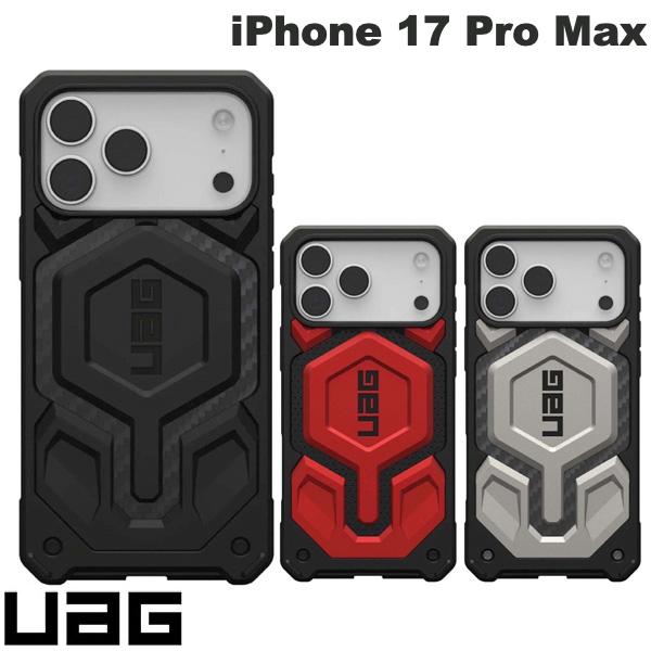 iPhone17ProMax 케이스 맨즈 시원한 UAG iPhone 17 Pro Max MONARCH PRO (모나크프로) 컴퍼지트 케이스 MagSafe 대응 유에이지(스마트폰 케이스·커버) URBAN ARMOR GEAR 2025