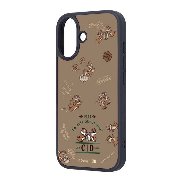 ingrem iPhone 17 디즈니 maru 충격 흡수 범퍼 하이브리드 케이스 칩&데일_베스트 프렌즈 # IQ-DP52K4TB/CD9 잉글렘(스마트폰 케이스·커버) 2025
