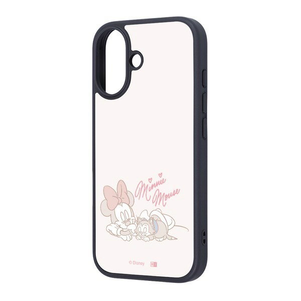 ingrem iPhone 17 디즈니 maru 충격 흡수 범퍼 하이브리드 케이스 미니 마우스_피가로와 낮잠 # IC-DP52K4TB/MN34_IF01 잉글렘 (스마트폰 케이스 커버) 2025