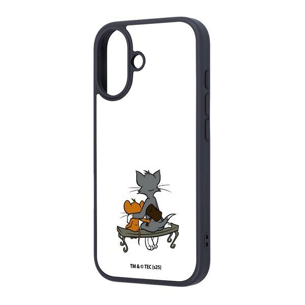 乐天商城 - ingrem iPhone 17 トムとジェリー maru 衝撃吸収 バンパー ハイブリッドケース ハンマー_3 # IQ-WP52K4TB/TJ93 イングレム (スマホケース・カバー) 2025