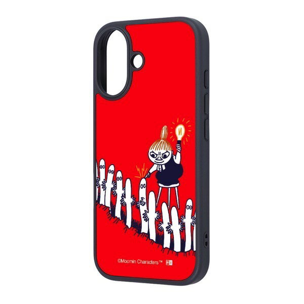 ingrem iPhone 17 Moomin Maru Shock Absorption Bumper Hybrid Case Little My and Hattifatteners # IQ-AP52K4TB/MT013 Ingrem (Smartphone Case/Cover) 2025