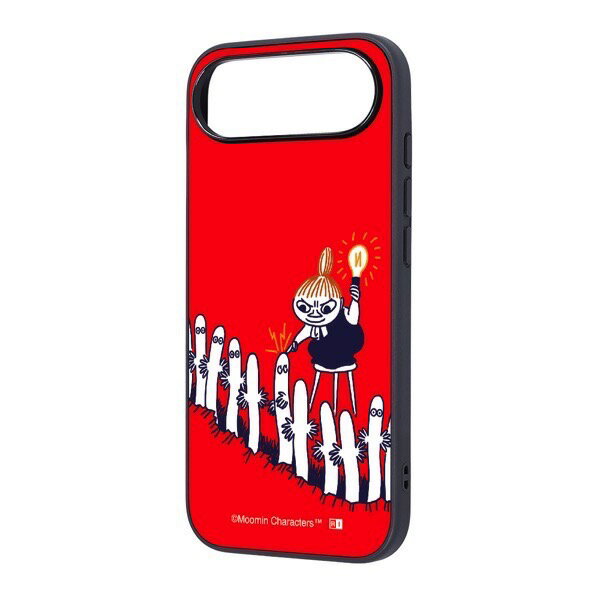 樂天商城 - ingrem iPhone Air ムーミン maru 衝撃吸収 バンパー ハイブリッドケース リトルミイとニョロニョロ # IQ-AP54K4TB/MT013 イングレム (スマホケース・カバー) 2025