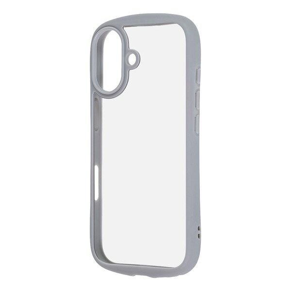 Ray Out iPhone 17 ハイブリッドガラスケース Puffull 10H +レンズガードリング グレー # RT-P52CMD3/GR レイアウト (スマホケース・カバー) 2025