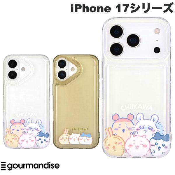 gourmandise iPhone 17 / 17 Pro 치이카와 내충격 케이스 IIIIfi+ (이핏) Clear 케이스 구루만디즈 (스마트폰 케이스 커버) IIIIfit 2025