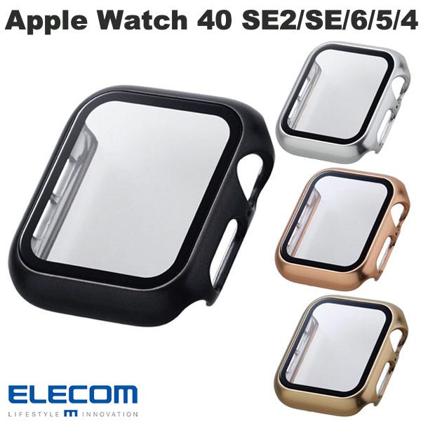 ���쥳�� Apple Watch 40mm SE 3 / 2 / 1 / Series 6 / 5 / 4 �ե륫�С������� �ץ�ߥ��६�饹 ��Ʃ�� �᥿��å� (���åץ륦���å������� ���С�)