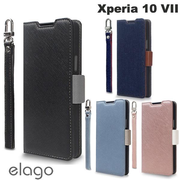 乐天商城 - elago Xperia 10 VII Corallo NU 手帳型ケース エラゴ (アンドロイドスマホケース・カバー)