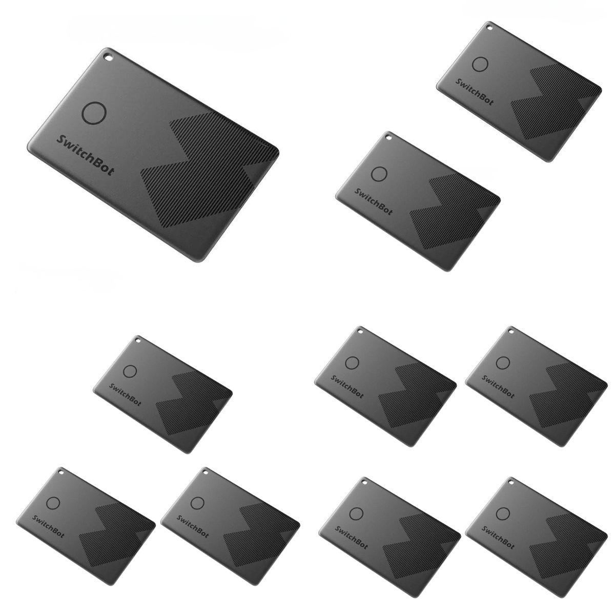 Premium Selection 楽天市場店のSwitchBot スマートトラッカーカード Apple Find My対応 スイッチボット 単品 / 1〜5枚 スマートタグ 薄型 紛失防止タグ iPhone 探す アプリ 財布 カード型 玄関キー 指紋認証パッド用 カードキー｜アングル2