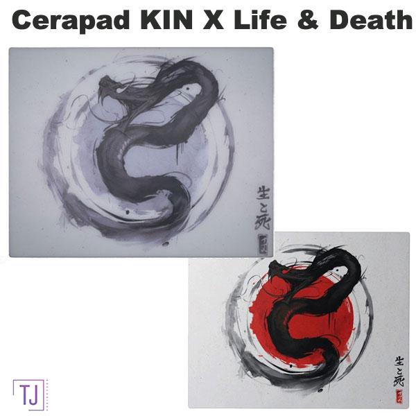 TJ Exclusives Cerapad KIN X Life & Death Large 505x405mm ハードマウスパッド ティージェイ エクスクルーシブス (マウスパッド)