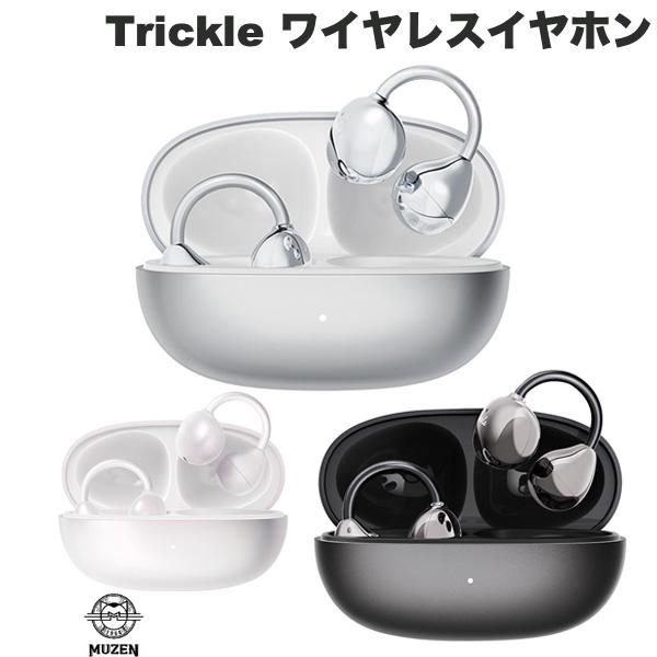 MUZEN Trickle ���䡼���շ� Bluetooth 5.4 �磻��쥹����ۥ� �ߥ塼���� (����ʬΥ���磻��쥹����ۥ�) ������� ���襤�� ���� �ȥꥯ�� �ȥ�å��� �����쥹�����ǥ����б�