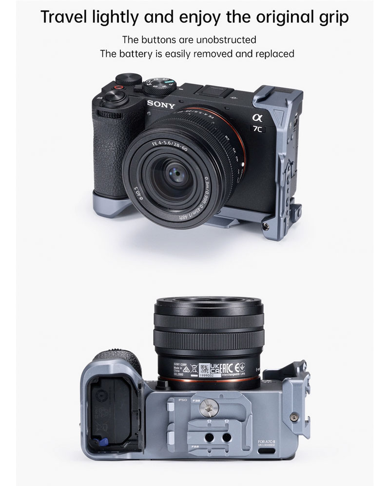 FALCAM F22 & F38 & F50 L�֥饱�å� SONY A7CII�� �֥�å� # FC3A02B �ե��륫�� (�����å����塼)