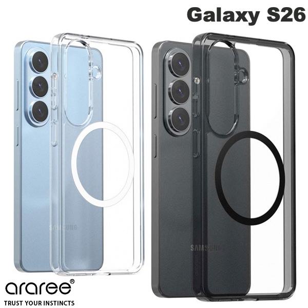 乐天商城 - Galaxy S26 ケース クリアケース 透明 araree Galaxy S26 DUPLE M MagSafe対応 ハイブリッド クリアケース アラリー (アンドロイドスマホケース・カバー)