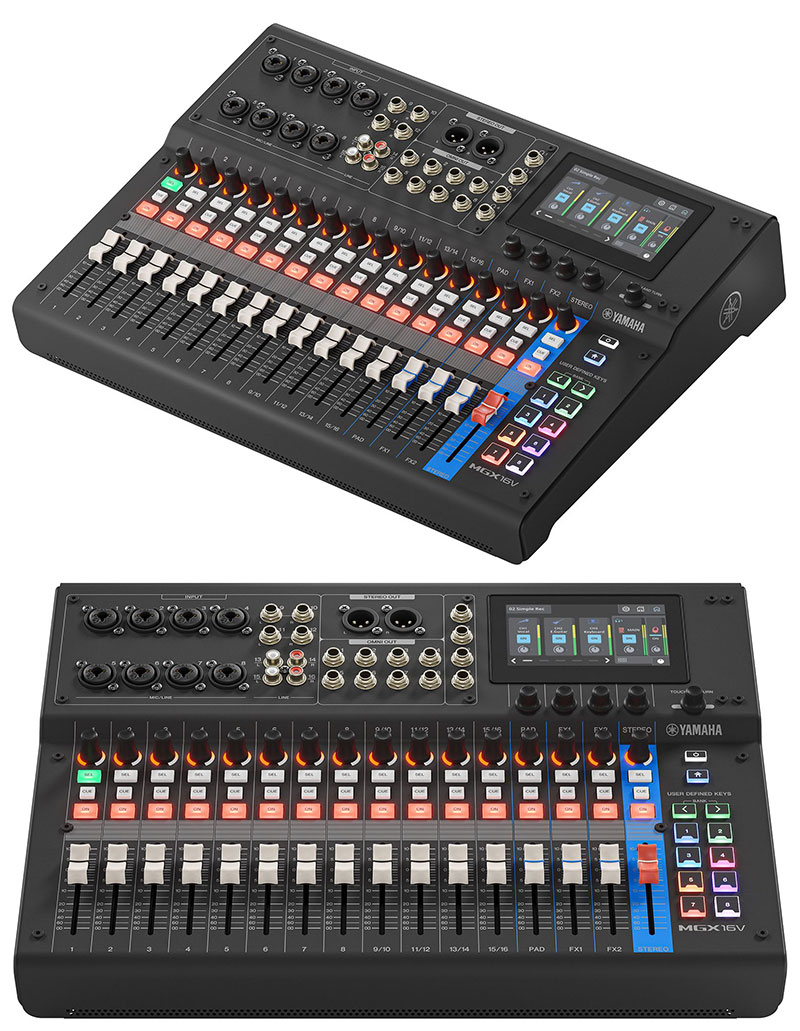 YAMAHA MGX16V デジタルミキシングコンソール HDMI端子付き ヤマハ (レコーディング機材) ミキサー デジタルミキサー 3