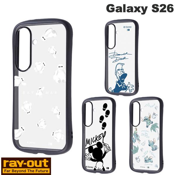 [SS 기간 한정 세일 ~ 6/10까지] Galaxy S26 디즈니 케이스 클리어 케이스 투명 미키 도널드 베이 맥스 스티치 귀여운 Ray Out Galaxy S26 디즈니 Puffull 충격 흡수 범퍼 하이브리드 케이스 레이아웃 (안드로이드 스마트 폰 케이스 커버)