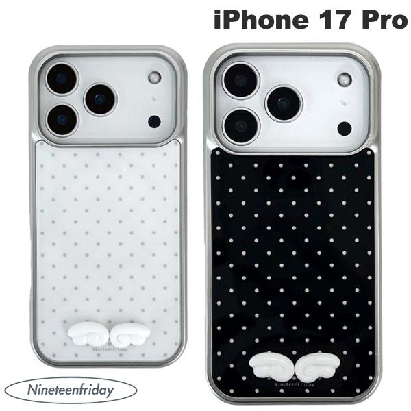 Nineteenfriday iPhone 17 Pro 3D엔젤 윙 MagSafe 대응 그로시 케이스 나인 틴 프라이데이 (스마트폰 케이스·커버) 한국 귀여운 멋쟁이