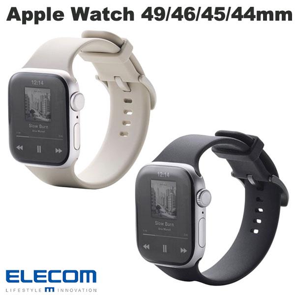 樂天商城 - エレコム Apple Watch 49 / 46 / 45 / 44 / 42mm バンド シリコン TOUGH SLIM (アップルウォッチ ベルト バンド)