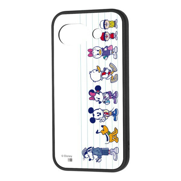 樂天商城 - Ray Out Google Pixel 10a ディズニー maru 衝撃吸収 バンパー ハイブリッドケース ミッキー&フレンズ_背比べ # RJ-DGP10AK4TB/MAF13_IF01 レイアウト (アンドロイドスマホケース・カバー)