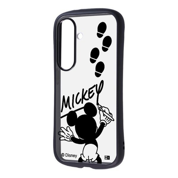 樂天商城 - Ray Out Galaxy S26 ディズニー Puffull 衝撃吸収 バンパー ハイブリッドケース ミッキーマウスサイン # RC-DGS26CMD2B/MK13 レイアウト (アンドロイドスマホケース・カバー)