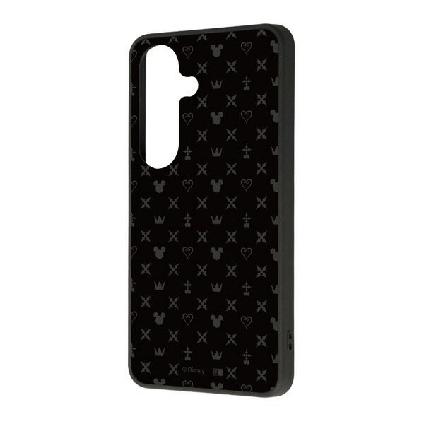 乐天商城 - Ray Out Galaxy S26 ディズニー maru 衝撃吸収 バンパー ハイブリッドケース キングダムハーツ_シンボル # RJ-DGS26K4TB/KH009 レイアウト (アンドロイドスマホケース・カバー)