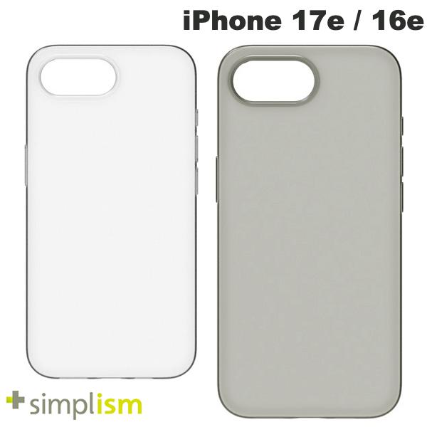 Trinity Simplism iPhone 17e / 16e [Silky Armor] Silky Touch Case (Smartphone Case/Cover)