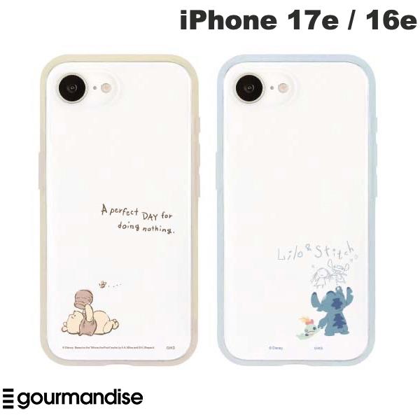 Winnie the Pooh iPhone 17e Case, Disney Stitch Cute iPhone 16e Case, Gourmandise iPhone 17e/16e Disney Character Shockproof Case IIIIfi+ (E-Fit) Clear Compatible Case, Gourmandise (Smartphone Case/Cover) IIIIfit 2026
