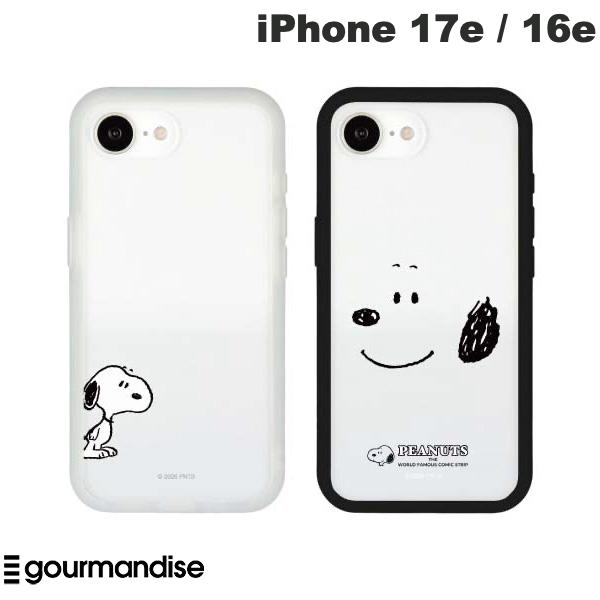 iPhone17e 케이스 스누피 귀여운 iPhone16e gourmandise iPhone 17e / 16e 땅콩 내충격 케이스 IIIIfi+ (이핏) 플랜프 프레임 대응 케이스 구루만디즈(스마호 케이스·커버) IIIIfit 2026