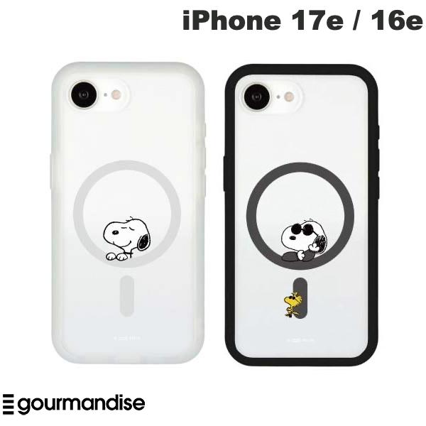iPhone 17e Case Snoopy Cute iPhone 16e Gourmandise iPhone 17e / 16e Peanuts Shockproof Case IIIIfi+ (E-Fit) Plump Frame MagSafe Compatible Case Gourmandise (Smartphone Case/Cover) IIIIfit 2026