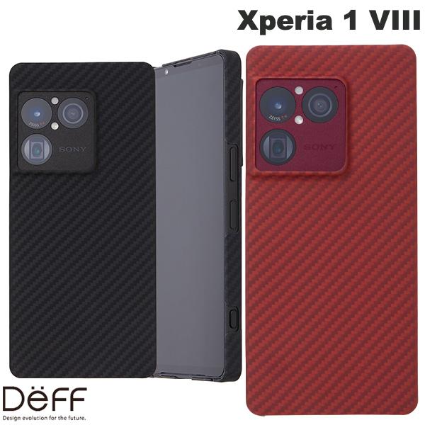 Xperia1 VIII ウルトラ スリム ケース アラミド繊維 ケブラー 極薄 超軽量 かっこいい メンズ Deff Xperia 1 VIII Ultra Slim & Light Case DURO Special Edition ディーフ (アンドロイドスマホケース・カバー)
