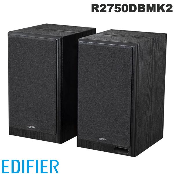 Edifier R2750DBMK2 パワードブックシェルフスピーカー Bluetooth 6.0 ブラック # ED-R2750DBMK2-BK エディファイア (Bluetooth接続スピーカー ) PCスピーカー 高音質 木目 HDMI eARC対応 Bluetooth ハイレゾ